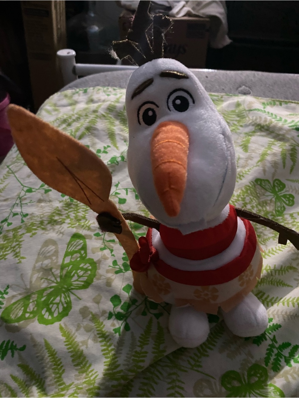 Olaf the snowman from frozen